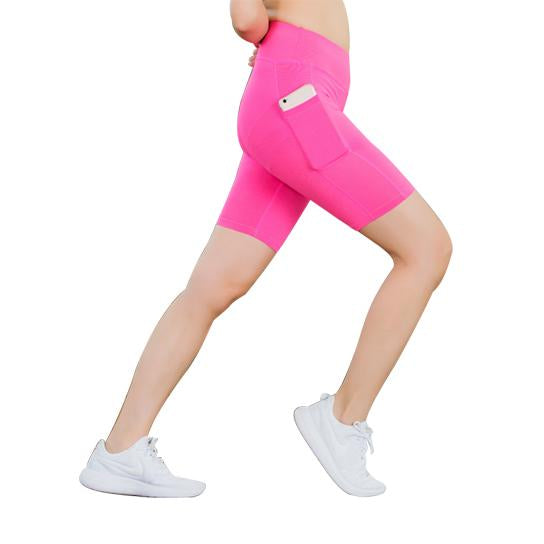 Women’s All Seasons Yoga Shorts Stretchable With Phone Pocket