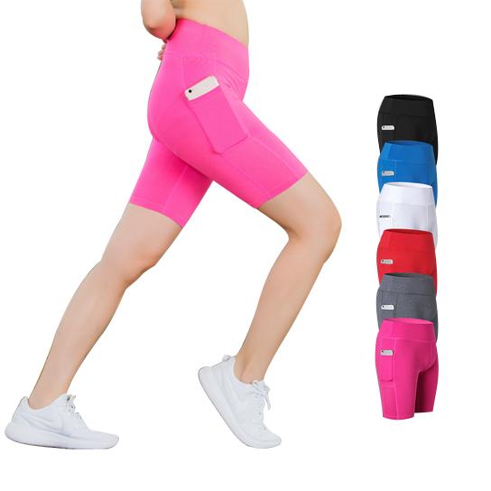 Women’s All Seasons Yoga Shorts Stretchable With Phone Pocket